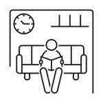waiting room icon